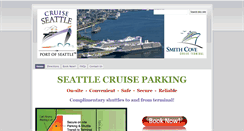 Desktop Screenshot of cruiseparkingseattle.com
